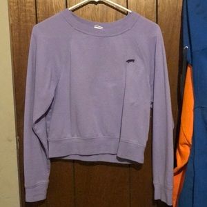 Vans women’s crop sweatshirt.